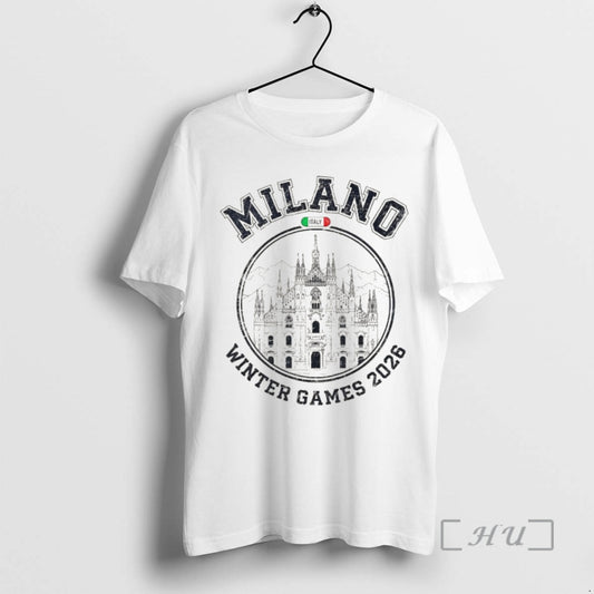 Officials Milano Italy 2026 Winter Games Logo T-Shirts, Hoodie, Sweatshirt | AU18TeeNovaLab.com