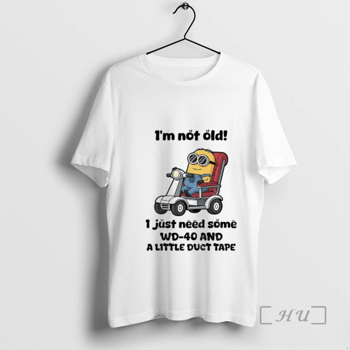 Officials Minion Im Not Old I Just Need Some Wd 40 And A Little Duct T-Shirts, Hoodie, Sweatshirt | AU18TeeNovaLab.com