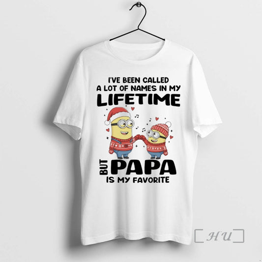 Officials Minion Ive Been Called A Lot Of Names In My Lifetime Papa Is My T-Shirts, Hoodie, Sweatshirt | AU18TeeNovaLab.com