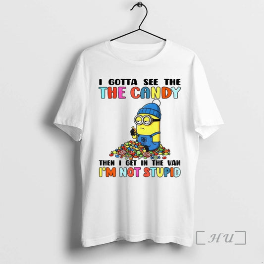 Officials Minion Gotta See The The Candy Then I Get In The Van Im Not T-Shirts, Hoodie, Sweatshirt | AU18TeeNovaLab.com