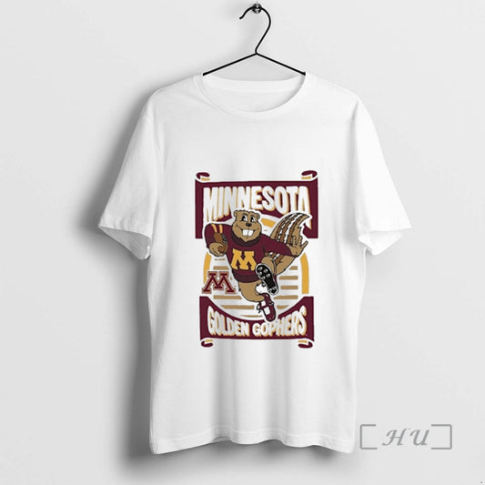 Officials Minnesota Golden Gophers Gopher Playing Football Mascot 2025 T-Shirts, Hoodie, Sweatshirt | AU18TeeNovaLab.com