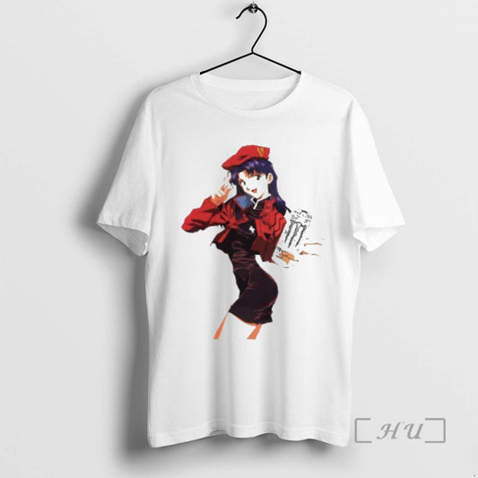 Officials Misato Katsuragi Monster Funny Anime T-Shirts, Hoodie, Sweatshirt | AU18TeeNovaLab.com
