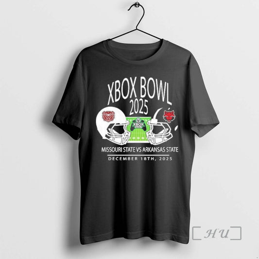Officials Missouri State Football Vs Arkansas State Xbox Bowl December 18th 2025 Premium T Shirts Hoodie, Sweatshirt