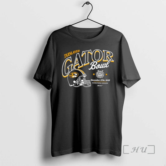 Officials Missouri Tigers 2025 Taxslayer Gator Bowl Helmet T-Shirts, Hoodie, Sweatshirt | AU18TeeNovaLab.com