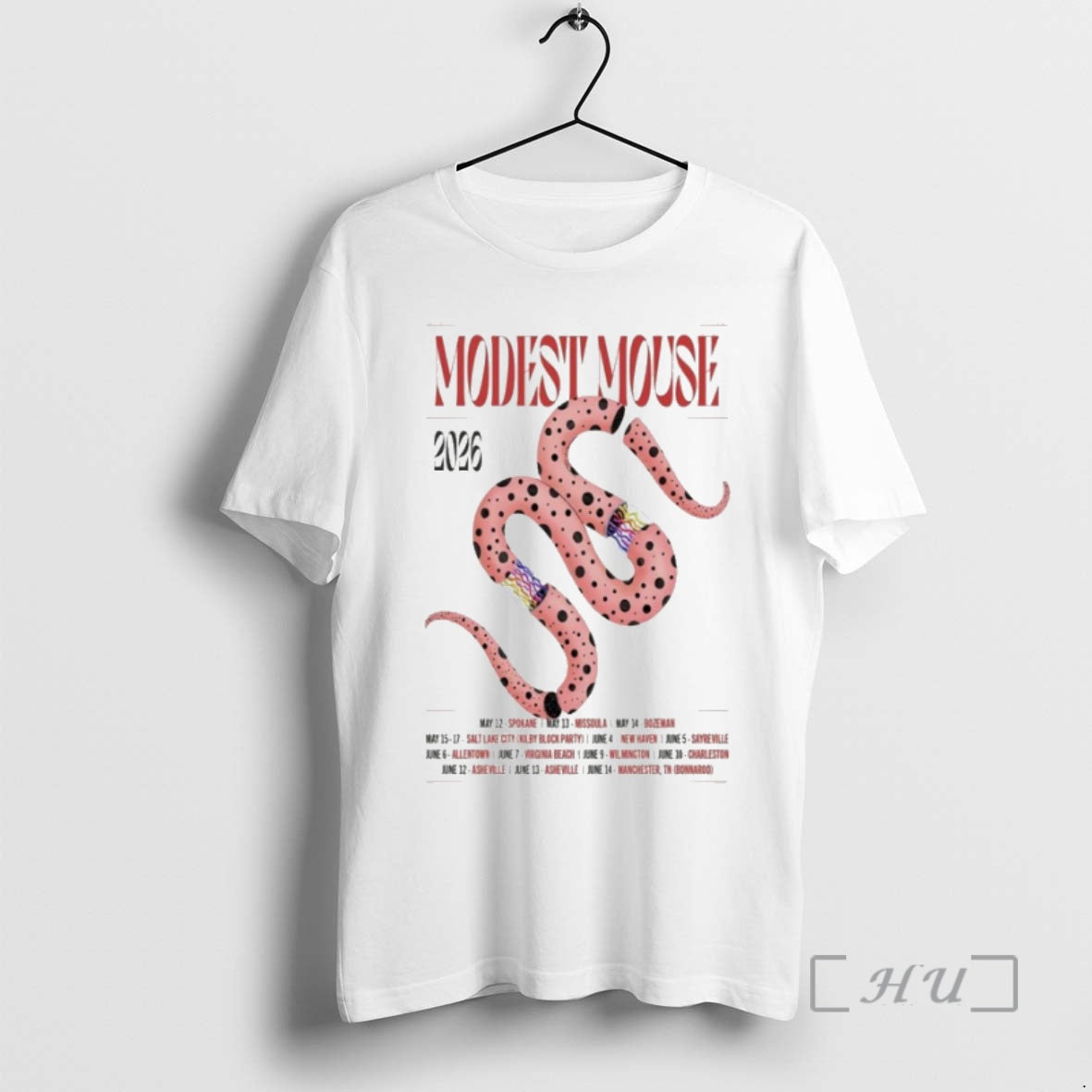 Officials Modest Mouse On Tour 2026 Dates T-Shirts, Hoodie, Sweatshirt | AU18TeeNovaLab.com