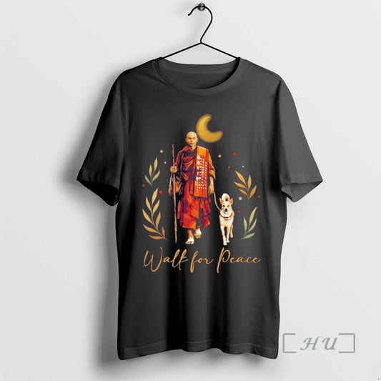 Officials Monks Walk For Peace Buddhist T-Shirts, Hoodie, Sweatshirt | AU18TeeNovaLab.com