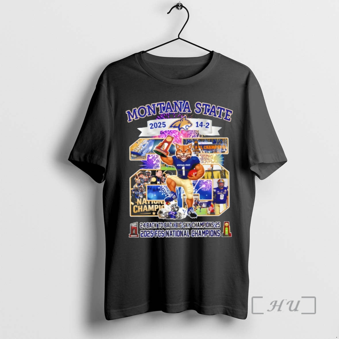 Officials Montana State 2024 2025 Fcs National Champions Back To Back Big Sky Champions Premium T-Shirts, Hoodie, Sweatshirt
