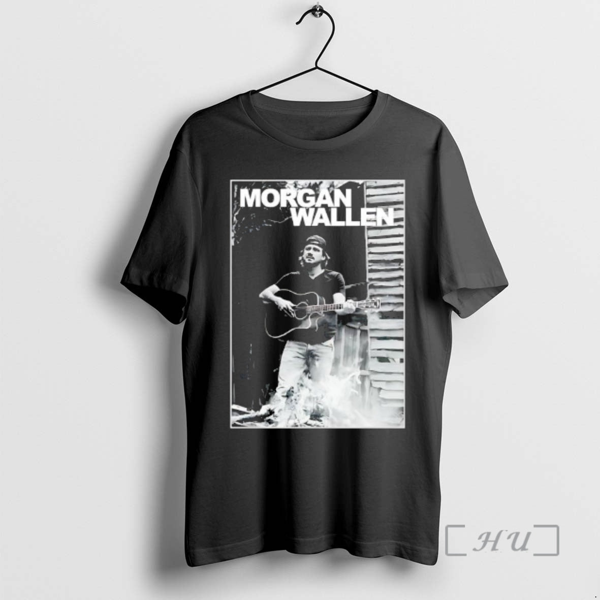 Officials Morgan Wallen Guitar Photo Graphic T-Shirts, Hoodie, Sweatshirt | AU18TeeNovaLab.com