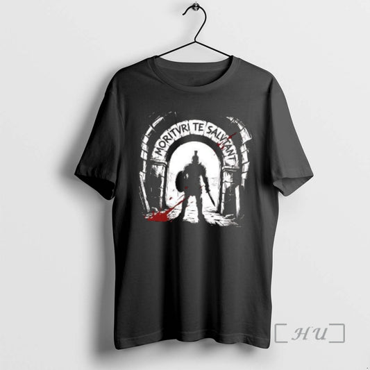 Officials Morituri Te Salutant Gladiator We Salute You Ancient Roman Gladiators Premium T Shirts Sweater Hoodie, Sweatshirt