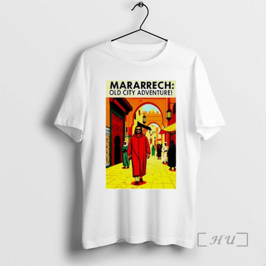 Officials Moroccan Life Style In Street Of Old Marrakech City T-Shirts, Hoodie, Sweatshirt | AU18TeeNovaLab.com