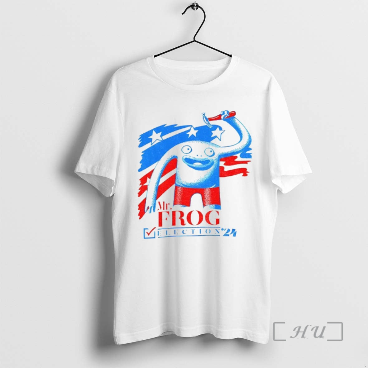 Officials Mr Frog Election 24 Patriotic Red Blue Frog Graphic T-Shirts, Hoodie, Sweatshirt | AU18TeeNovaLab.com