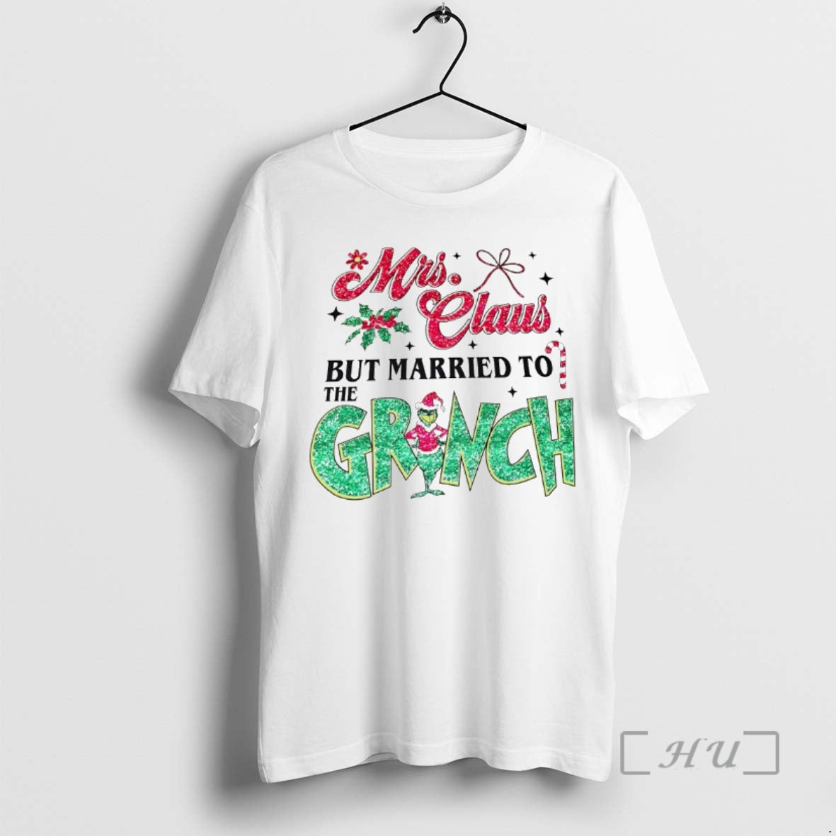 Officials Mrs Claus But Married To The Grinch T-Shirts, Hoodie, Sweatshirt | AU18TeeNovaLab.com