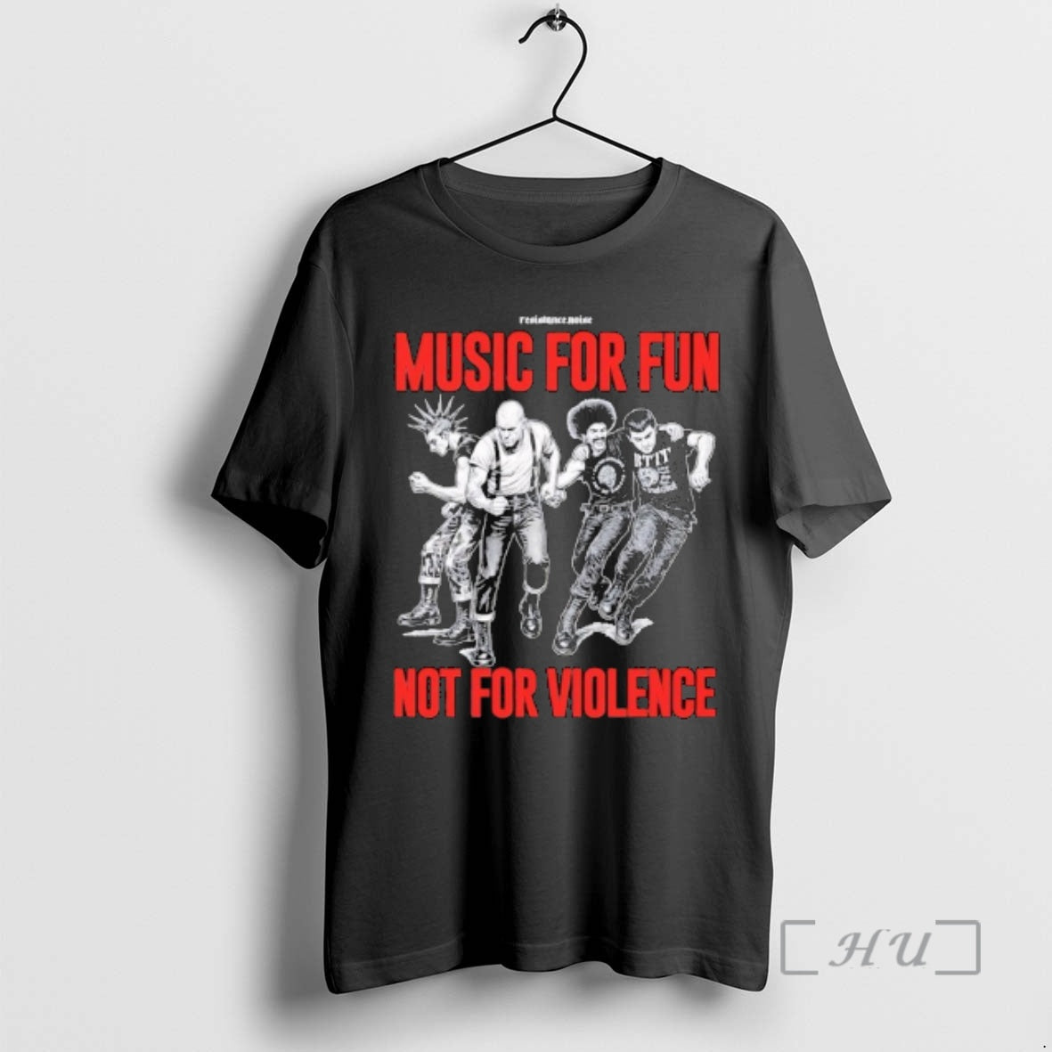 Officials Music For Fun Walclack Not For Violence T-Shirts, Hoodie, Sweatshirt | AU18TeeNovaLab.com