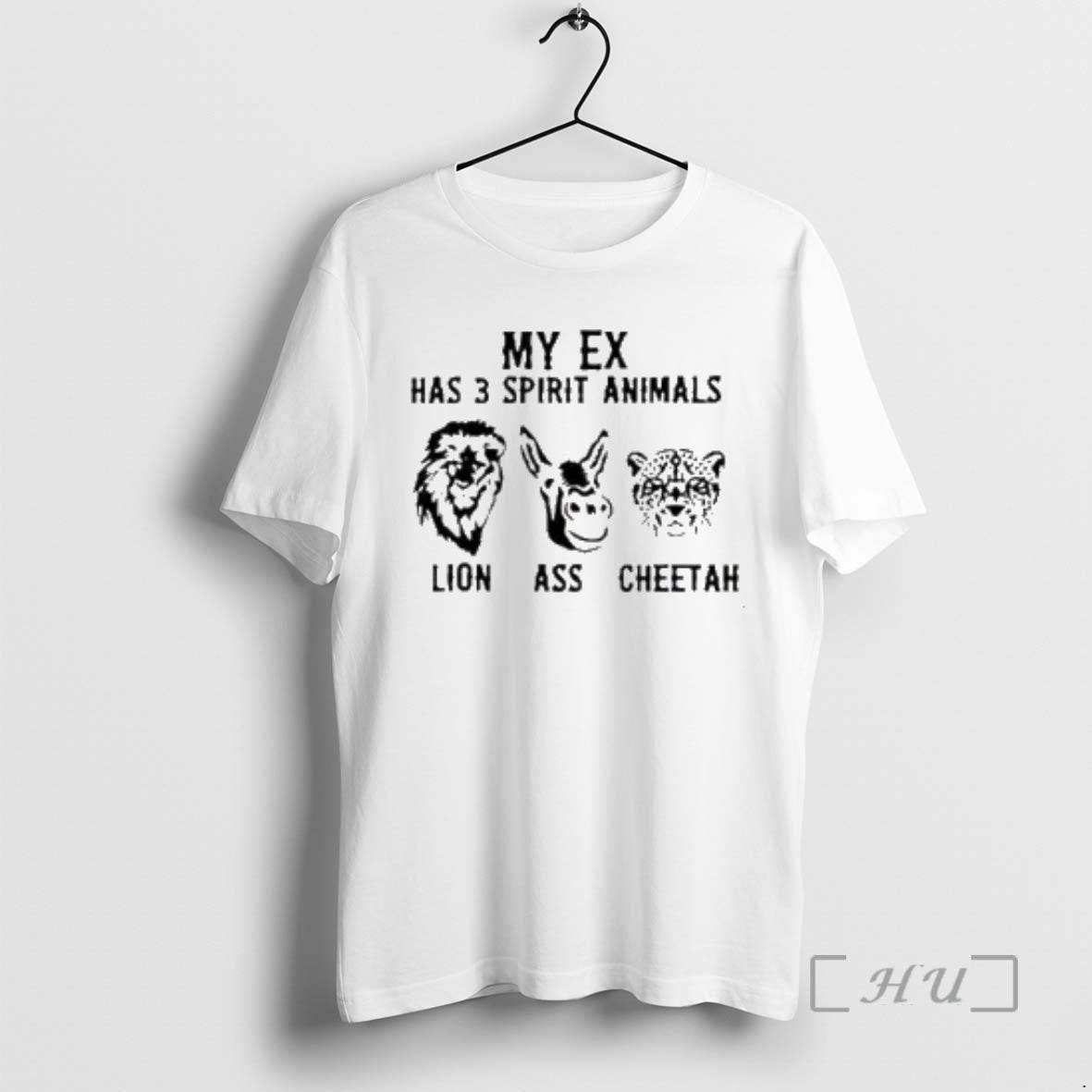 Officials My Ex Has 3 Spirit Animals Lion Ass Cheetah T-Shirts, Hoodie, Sweatshirt | AU18TeeNovaLab.com