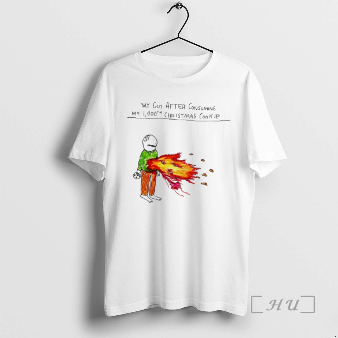 Officials My Gut After Consuming My 1000th Christmas Cookie T-Shirts, Hoodie, Sweatshirt | AU18TeeNovaLab.com