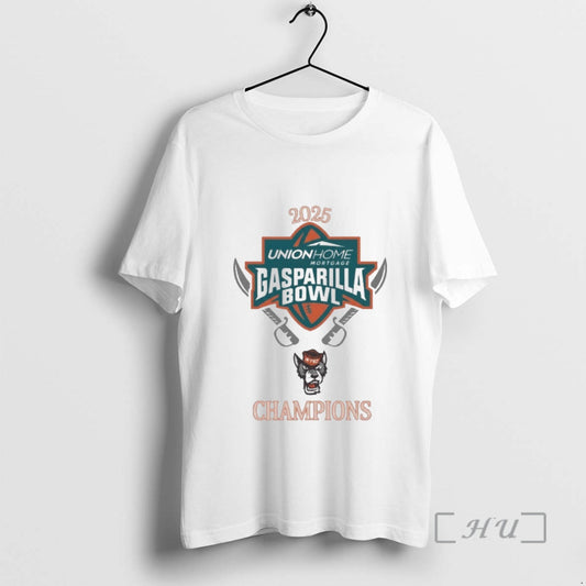 Officials Nc State Wolfpack 2025 Union Home Gasparilla Bowl Champions T-Shirts, Hoodie, Sweatshirt | AU18TeeNovaLab.com