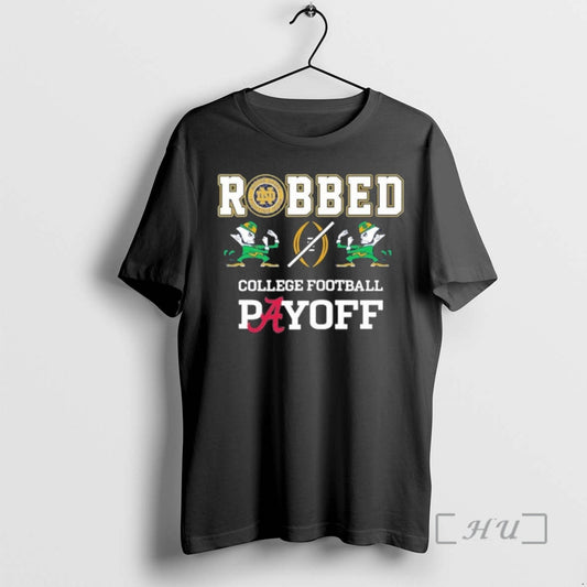 Officials Nd Irish Robbed Playoff T-Shirts, Hoodie, Sweatshirt | AU18TeeNovaLab.com