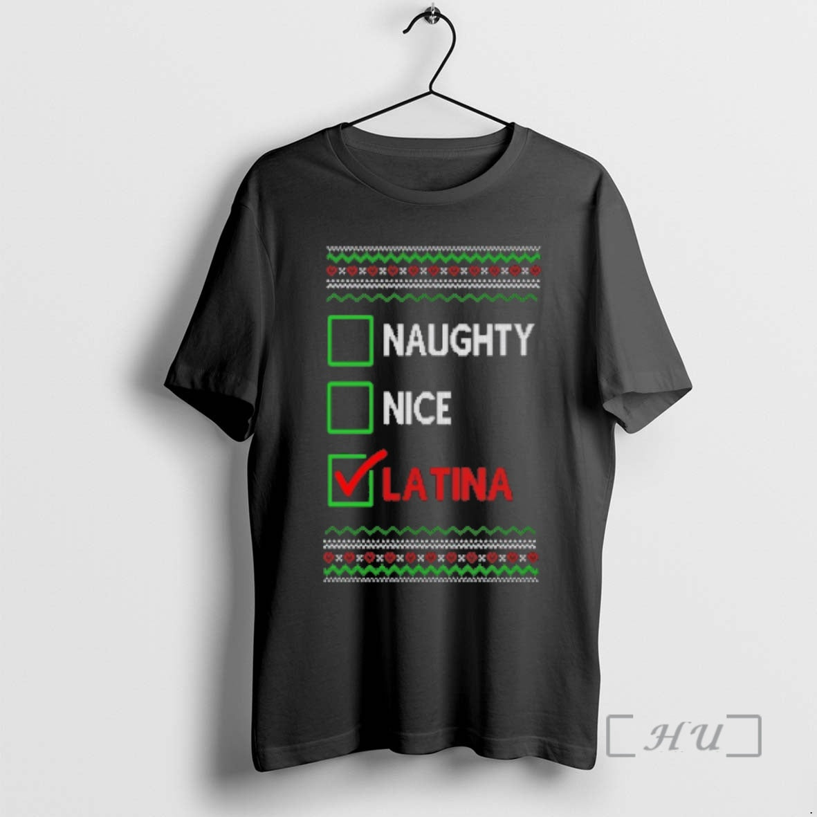 Officials Naughty Nice Latina Ugly Christmas Sweat T-Shirts, Hoodie, Sweatshirt | AU18TeeNovaLab.com
