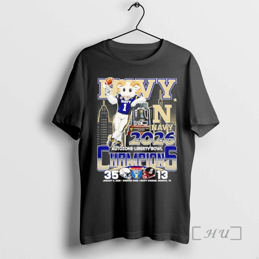 Officials Navy Midshipmen Autozone Liberty Bowl Champions 2025 T-Shirts, Hoodie, Sweatshirt | AU18TeeNovaLab.com