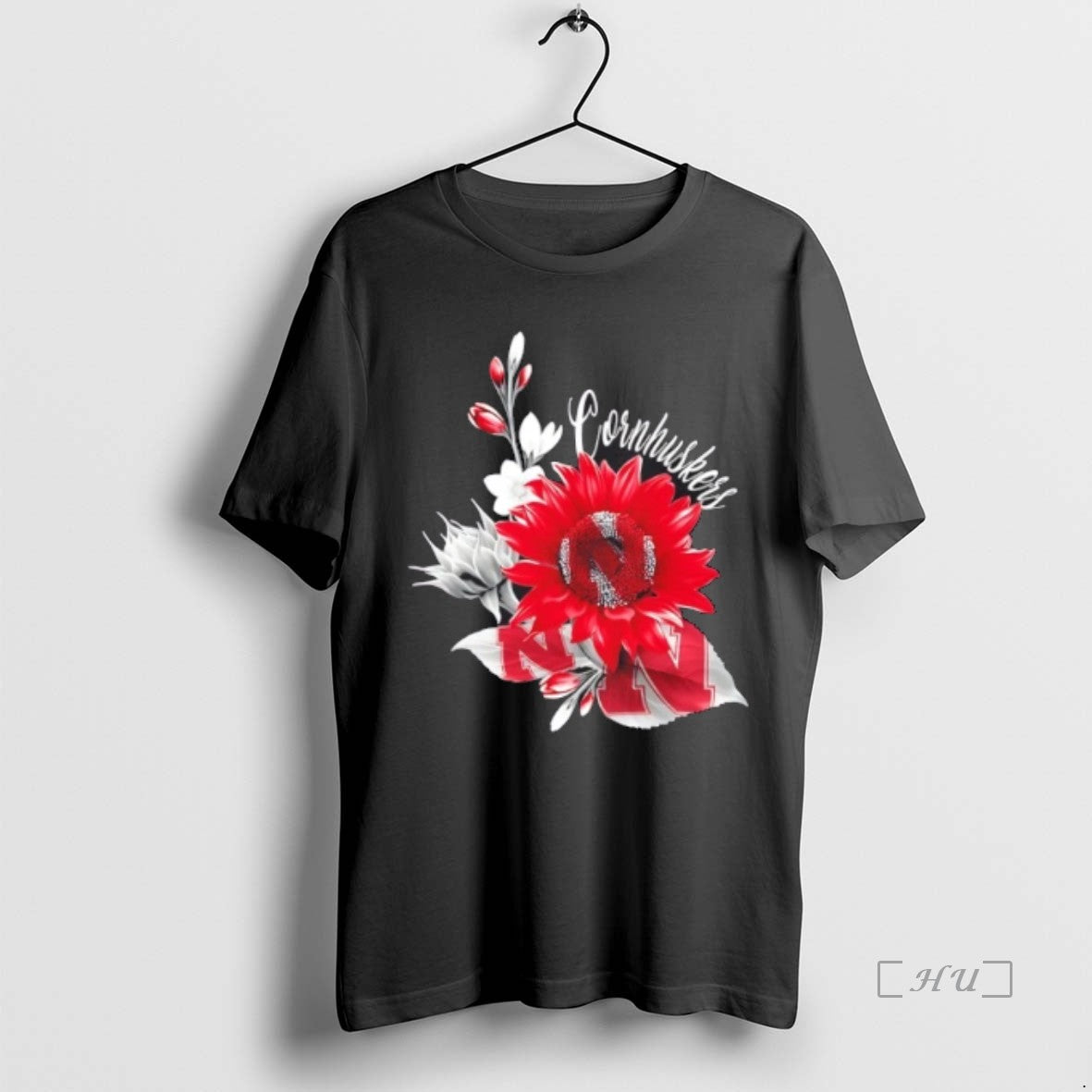 Officials Nebraska Cornhuskers Football X Sunflower Floral T-Shirts, Hoodie, Sweatshirt | AU18TeeNovaLab.com