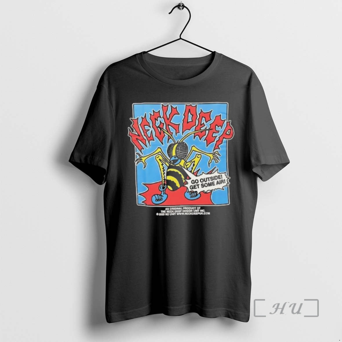 Officials Neck Deep Go Outside Get Some Air Graphic T-Shirts, Hoodie, Sweatshirt | AU18TeeNovaLab.com