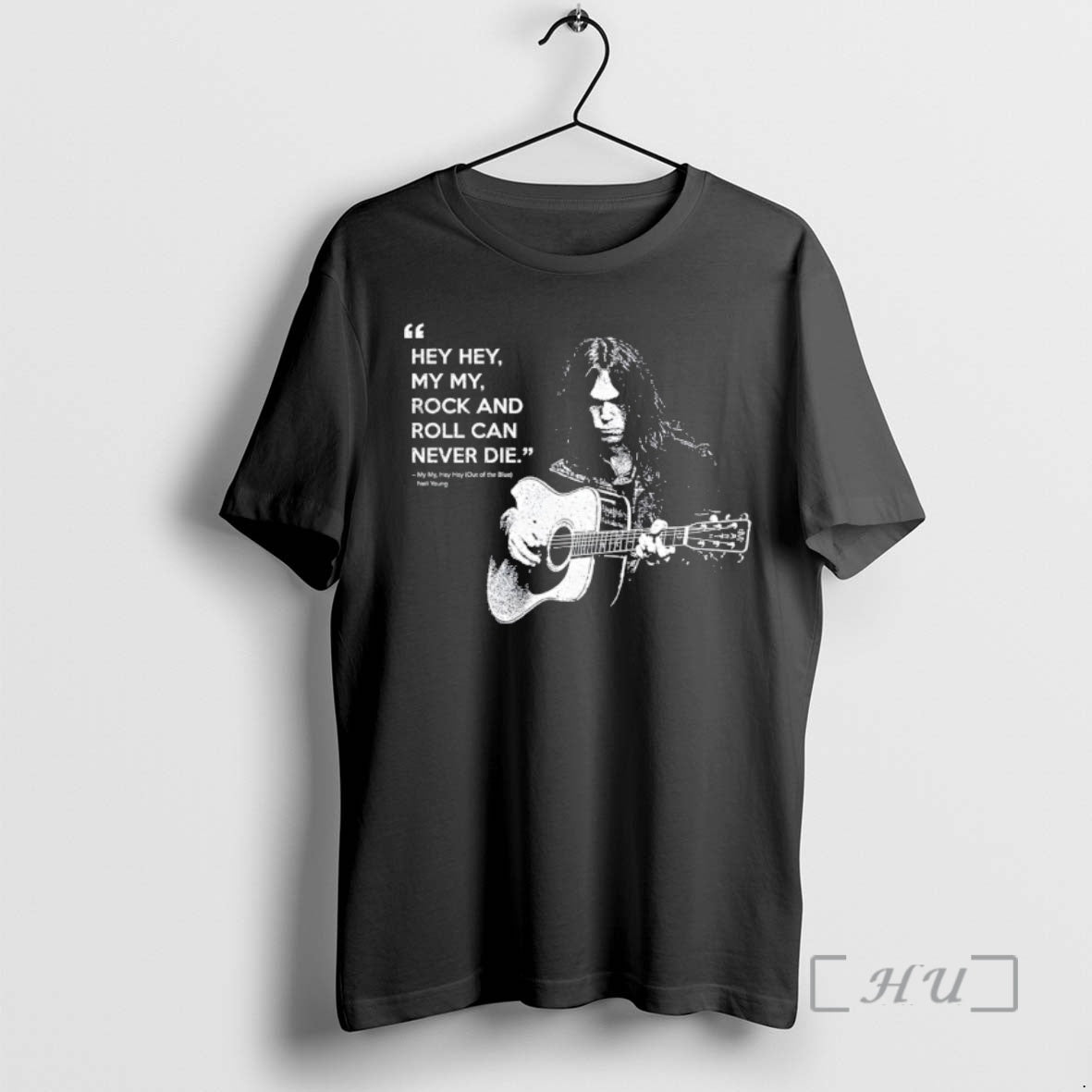 Neil Young Hey Hey My My Rock And Roll Can Never Die Vintage