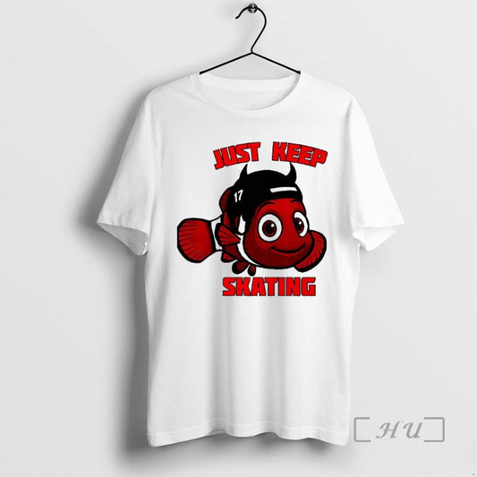 Officials Nemo Just Keep Skating New Jersey Devils T-Shirts, Hoodie, Sweatshirt | AU18TeeNovaLab.com