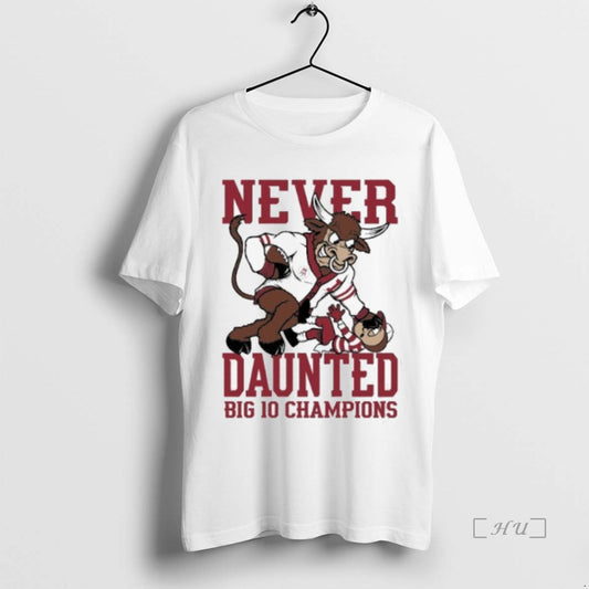 Officials Never Daunted Iu Football Big 10 Champions T-Shirts, Hoodie, Sweatshirt | AU18TeeNovaLab.com
