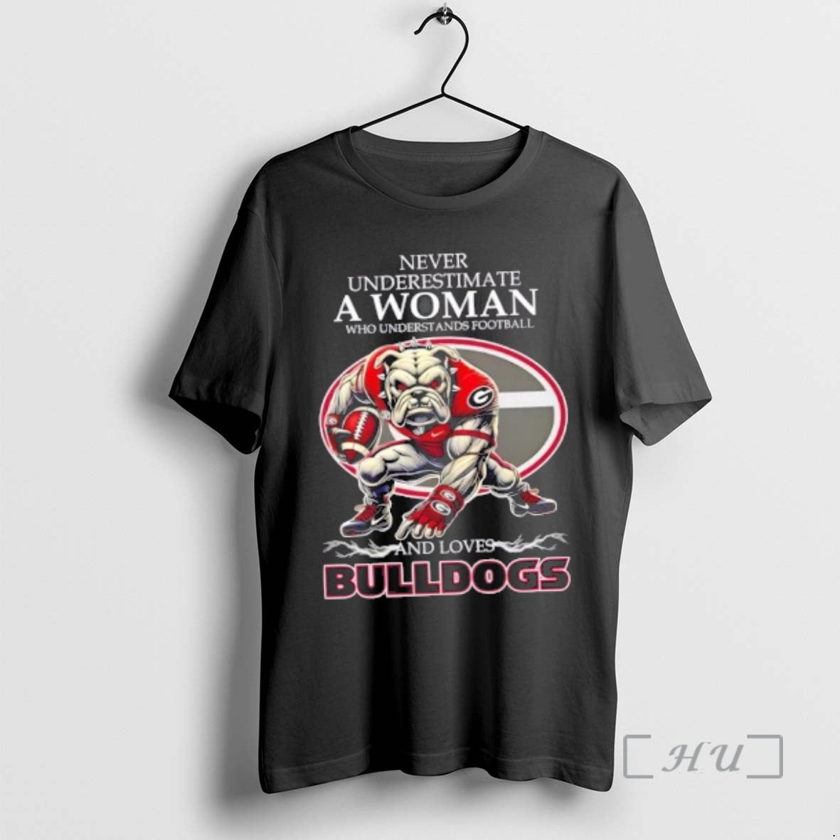 Officials Never Underestimate A Woman Who Understands Football And Loves Georgia Bulldogs Football Mascot Premium...