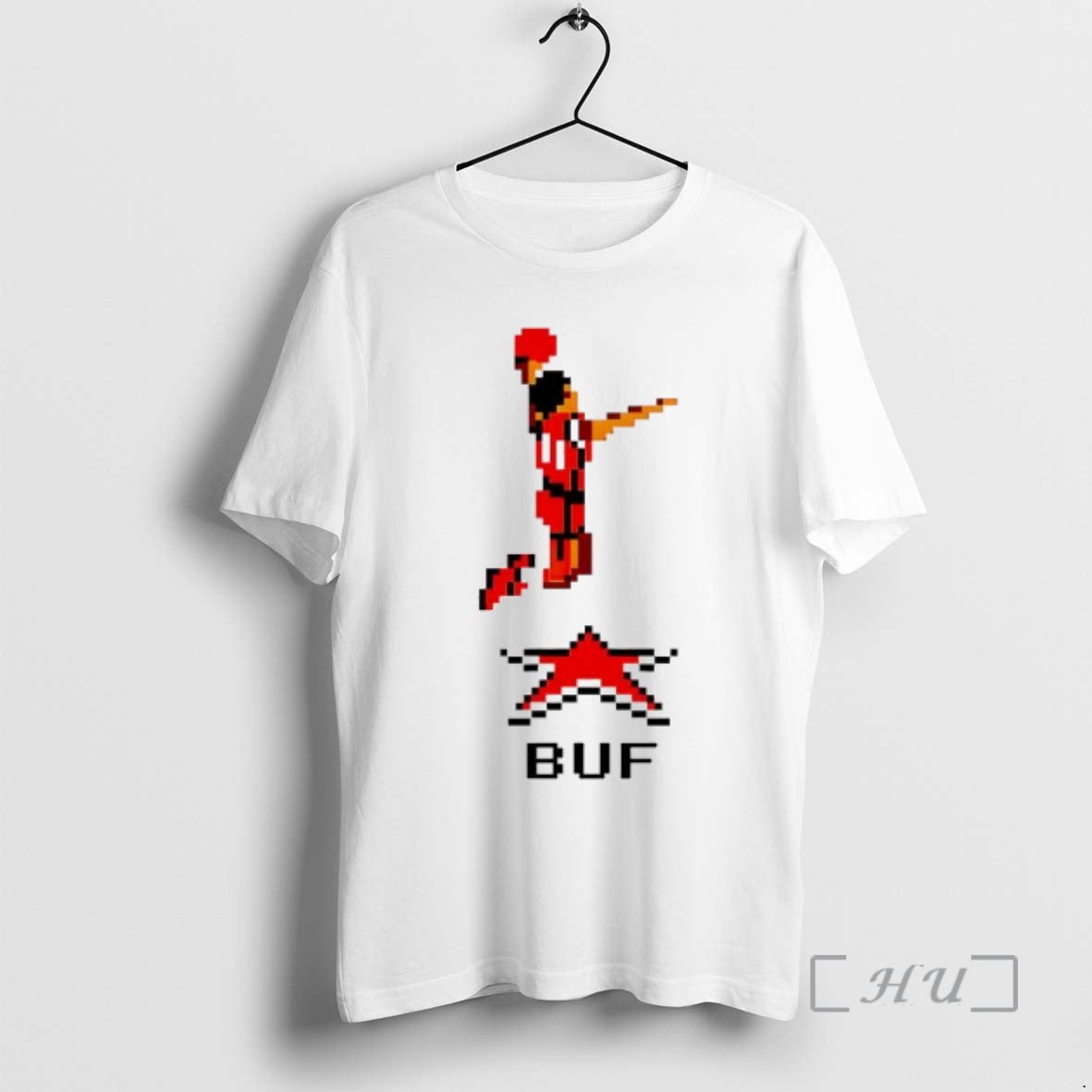Officials New York 16 Bit Bravery Buf Player Retro T-Shirts, Hoodie, Sweatshirt | AU18TeeNovaLab.com
