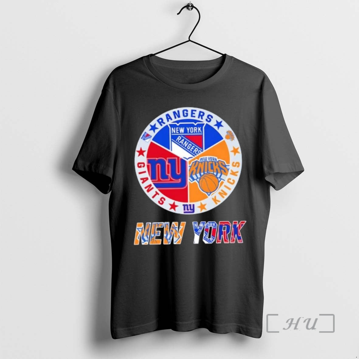 Officials New York City Sports Rangers Knicks Giants Logos Combine T-Shirts, Hoodie, Sweatshirt | AU18TeeNovaLab.com