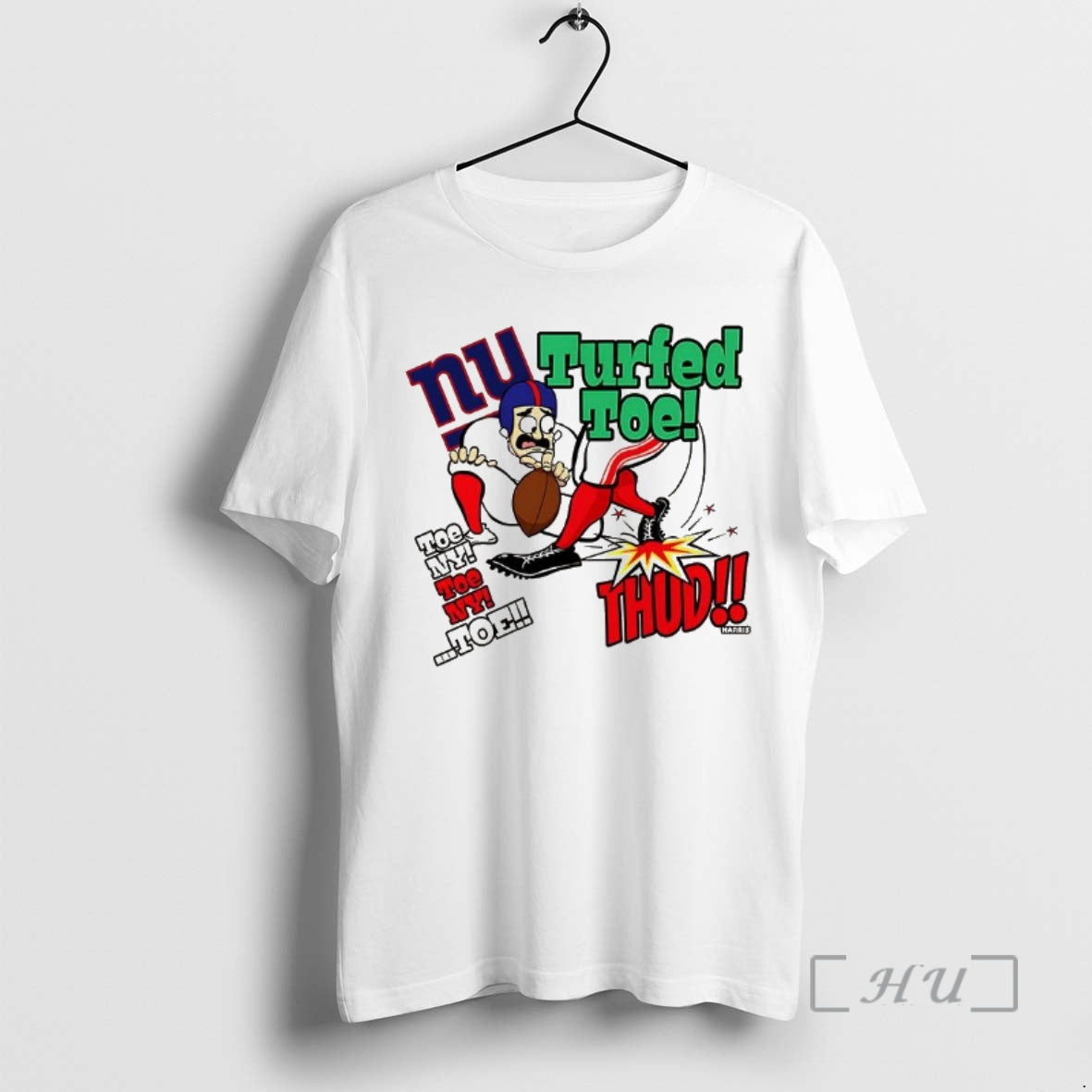 Officials New York Giants Turfed Toe Cartoon T-Shirts, Hoodie, Sweatshirt | AU18TeeNovaLab.com