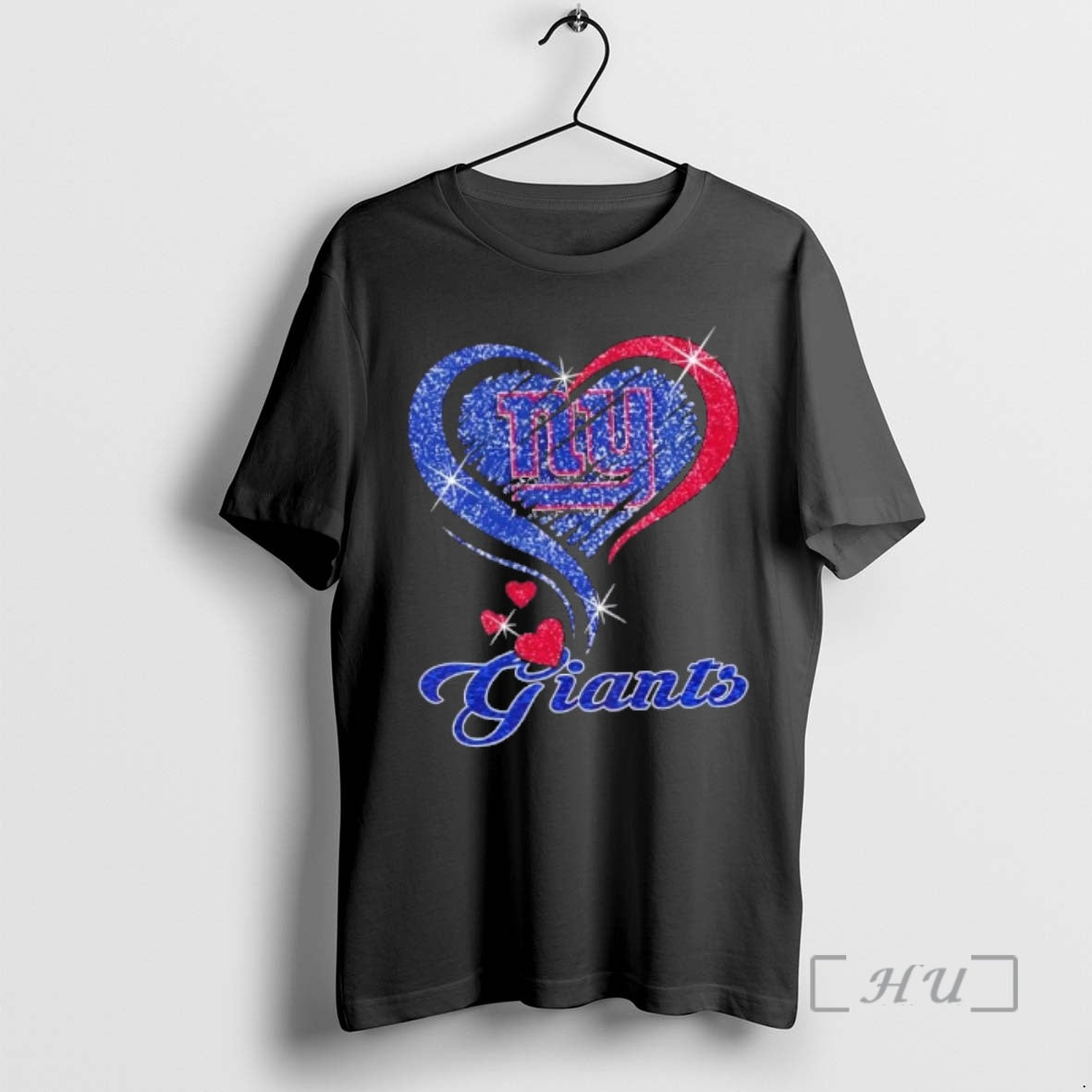 Officials New York Giants Football In Glitter Heart Fans T-Shirts, Hoodie, Sweatshirt | AU18TeeNovaLab.com