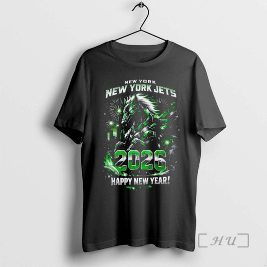 Officials New York Jets Happy New Year 2026 Two Side A1 Premium T Shirts Sweater Hoodie, Sweatshirt | AU18TeeNovaLab.com