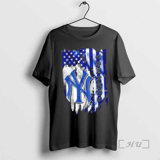 Officials New York Yankees Baseball X American Flag T-Shirts, Hoodie, Sweatshirt | AU18TeeNovaLab.com