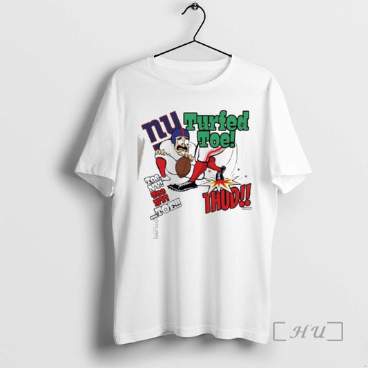 Officials Nice Turfed Toe Thud New York Giants Cartoon T-Shirts, Hoodie, Sweatshirt | AU18TeeNovaLab.com