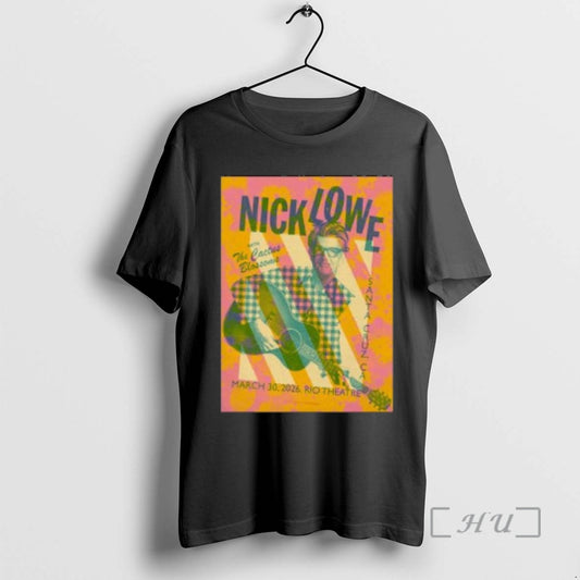 Officials Nick Lowe At Rio Theatre On Ca March 30 2026 Circle Black Premium T-Shirts, Hoodie, Sweatshirt | AU18TeeNovaLab.com
