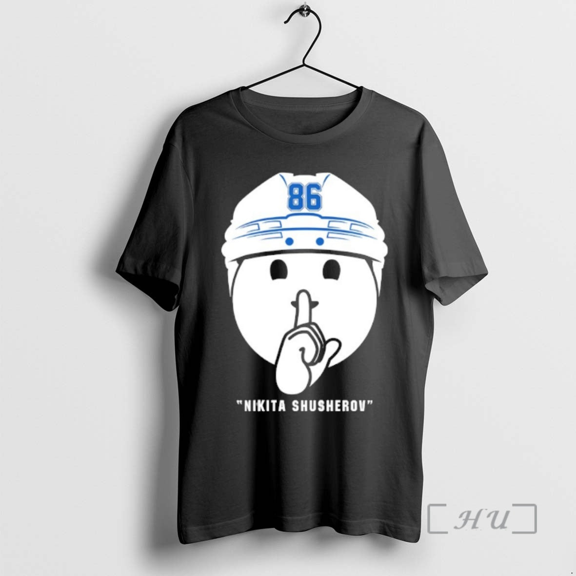 Officials Nikita Kucherov 86 Tampa Bay Lightning Shhh Celly Nhl Hockey 2026 Premium T Shirts
