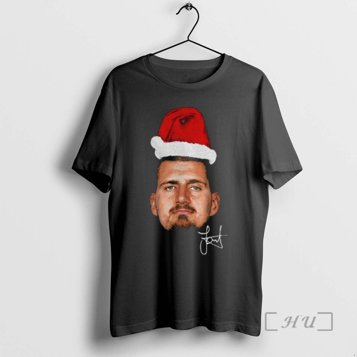 Officials Nikola Jokic Santa Hat Ugly Christmas Denver Nuggets T-Shirts, Hoodie, Sweatshirt | AU18TeeNovaLab.com