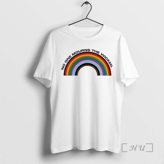 Officials No One Mourns The Wicked Rainbow Vintage T-Shirts, Hoodie, Sweatshirt | AU18TeeNovaLab.com
