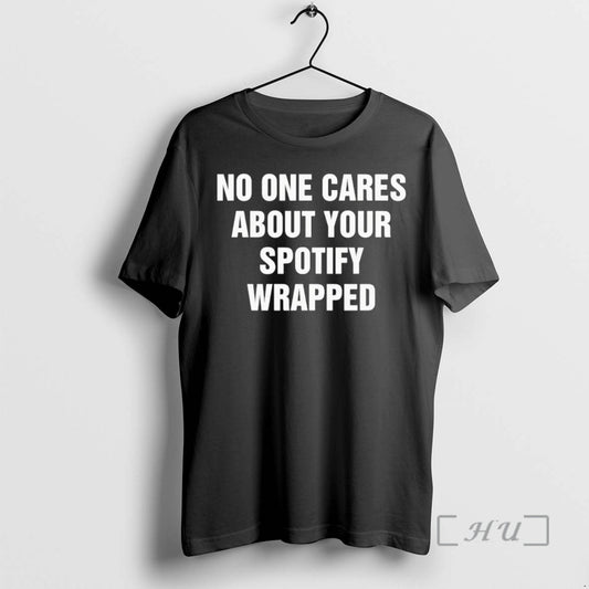 Officials No One Cares About Your Spotify Wrapped Christmas T-Shirts, Hoodie, Sweatshirt | AU18TeeNovaLab.com