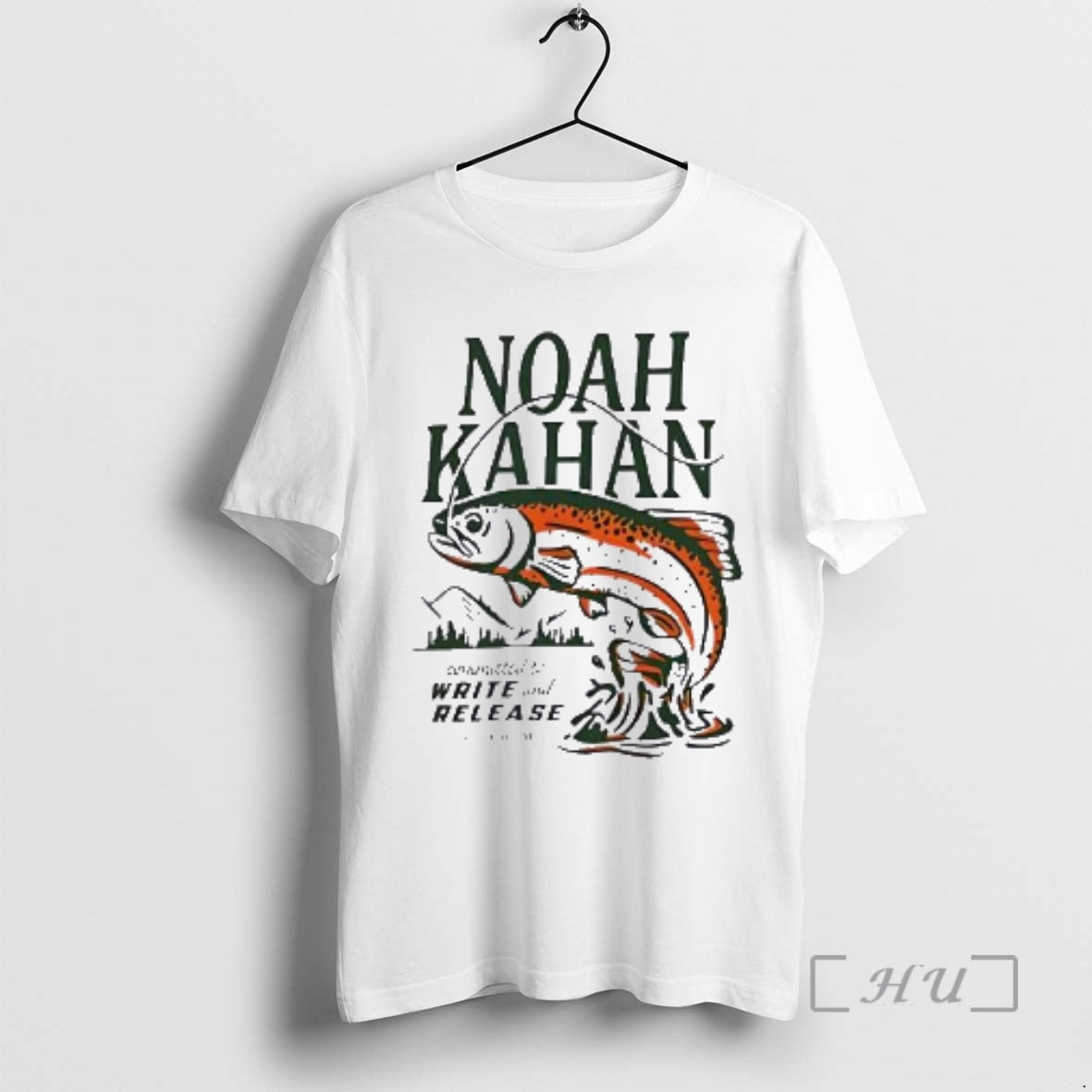 Officials Noah Kahan Committed To Write And Release Fishing T-Shirts, Hoodie, Sweatshirt | AU18TeeNovaLab.com
