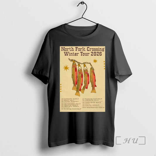 Officials North Fork Crossing 2026 Winter Tour T-Shirts, Hoodie, Sweatshirt | AU18TeeNovaLab.com