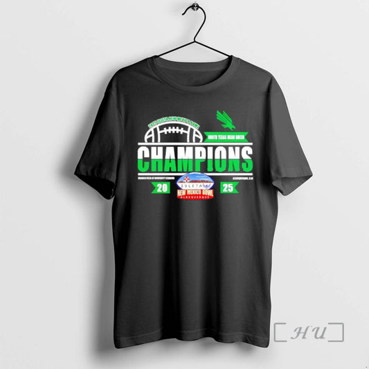 Officials North Texas Mean Green 2025 Isleta New Mexico Bowl Champions 2025 Classic Premium T-Shirts, Hoodie, Sweatshirt