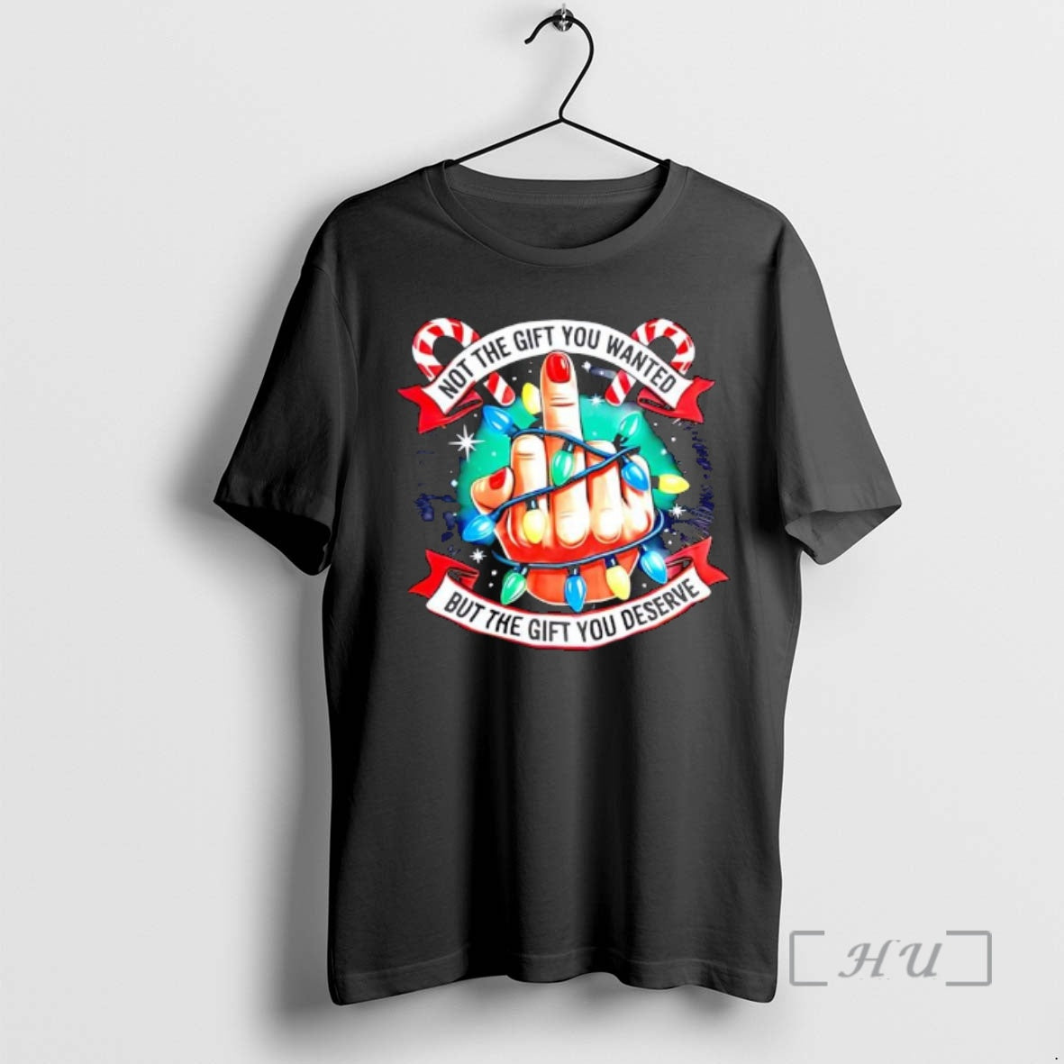 Officials Not The Gift You Wanted But The Gift You Deserve Middle Finger In Christmas T-Shirts, Hoodie, Sweatshirt