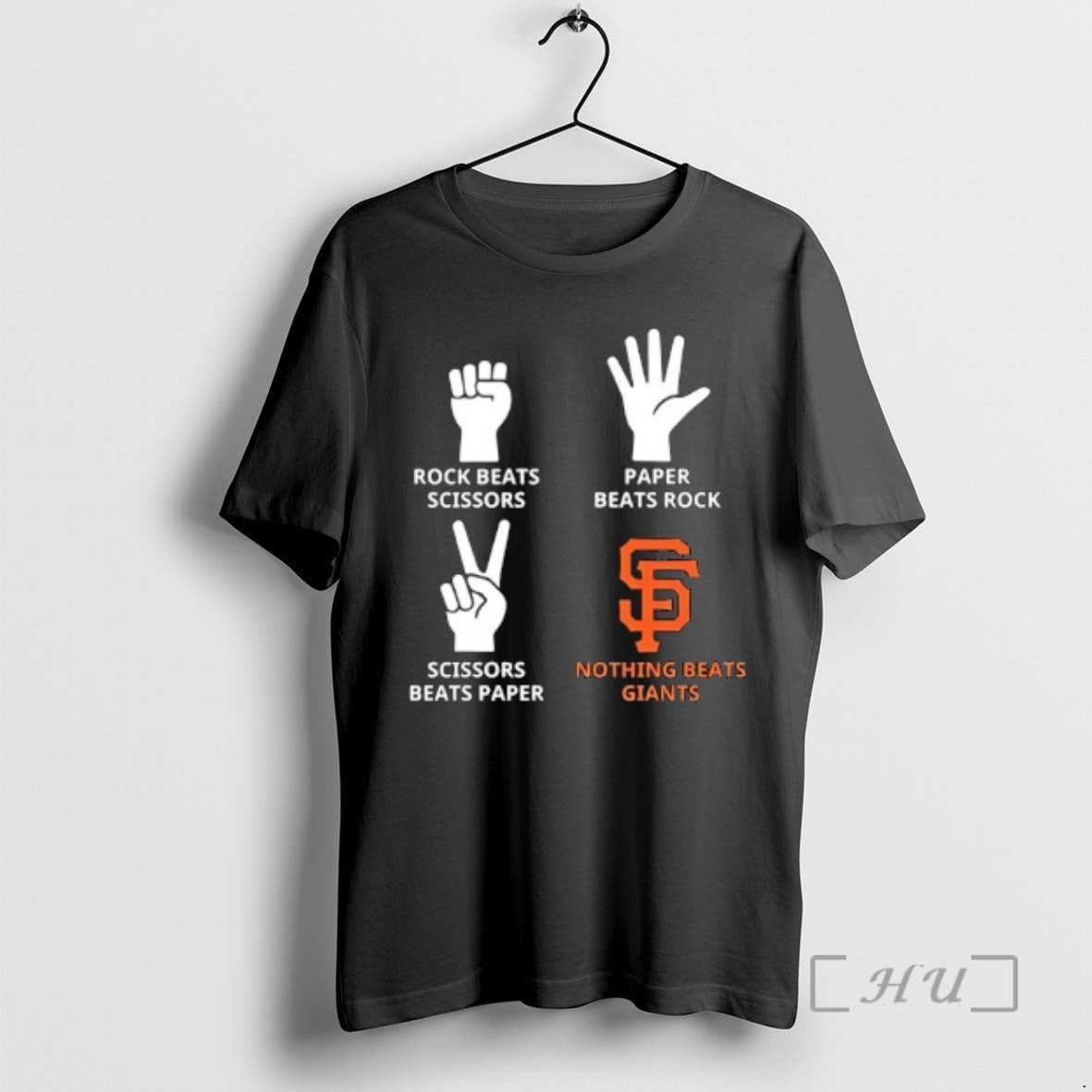 Officials Nothing Beats San Francisco Giants Rock Beats Scissors Paper Beats Rock Scissors Beats Paper T-Shirts, Hoodie,...