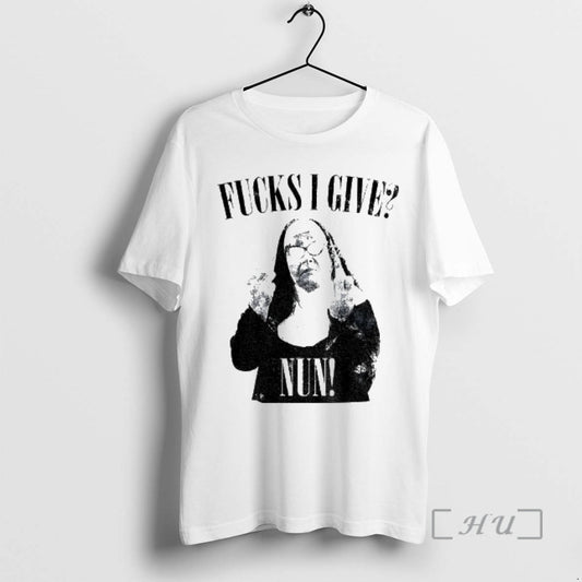 Officials Nun Middle Finger Fucks I Give Nun T-Shirts, Hoodie, Sweatshirt | AU18TeeNovaLab.com
