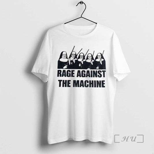 Officials Nuns Rage Against The Machine T-Shirts, Hoodie, Sweatshirt | AU18TeeNovaLab.com