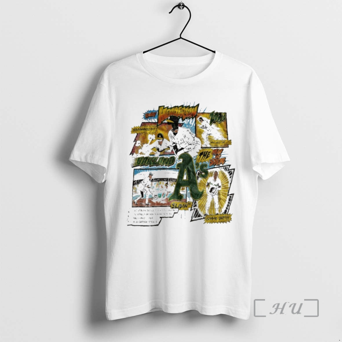 Officials Oakland Athletics Rickey Henderson Comics Vintage T-Shirts, Hoodie, Sweatshirt | AU18TeeNovaLab.com