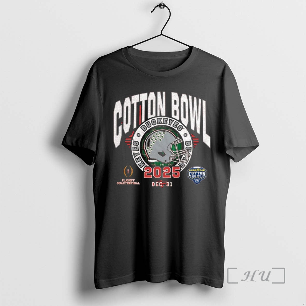 Officials Ohio State Cfp Cotton Bowl December 31 2025 T-Shirts, Hoodie, Sweatshirt | AU18TeeNovaLab.com
